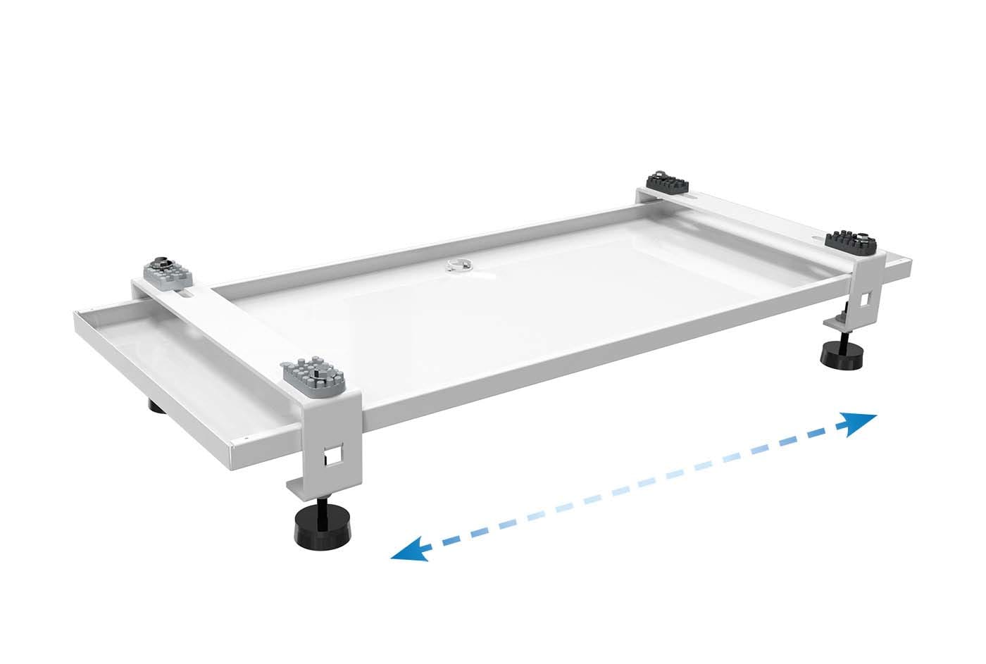 TECNOSYSTEMI SPA SOC TNSSCD500091 SUPPORTO A PAVIMENTO IVORY CON ANTIVIBRA