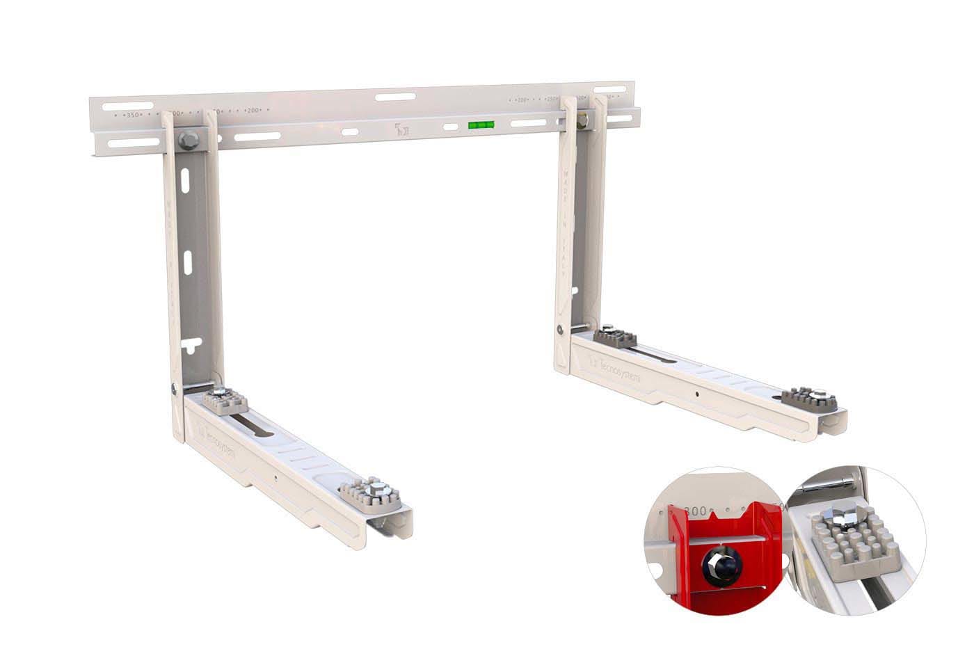 TECNOSYSTEMI SPA SOC - TNSSCD500373 STAFFA LEONARDO IVORY L.650 - 100KG