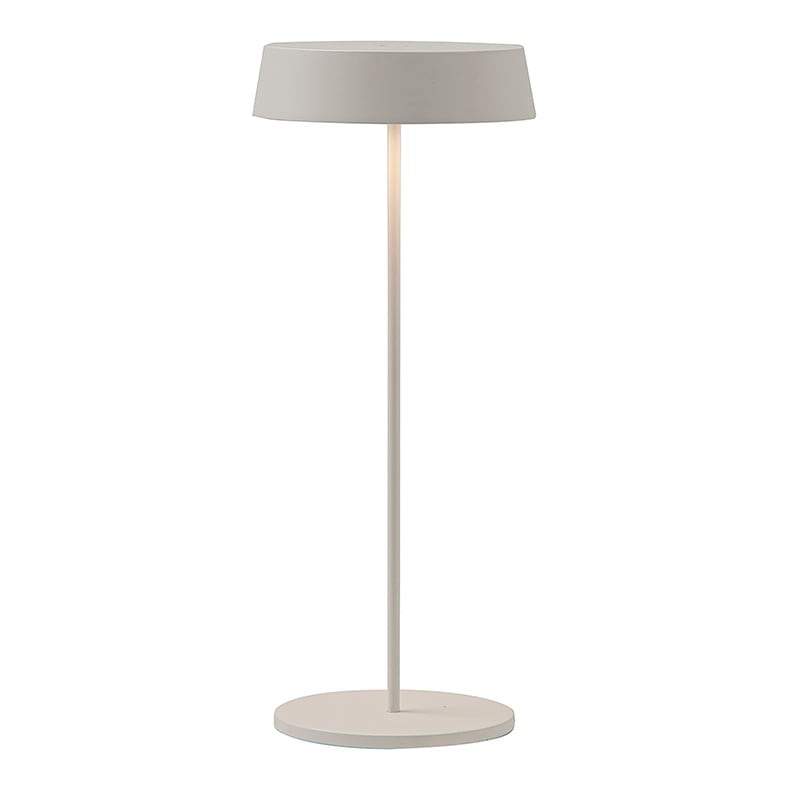 ROSSINI RSSINE001B LAMPADA DA TAVOLO PORTATILE BIANCA LED 2