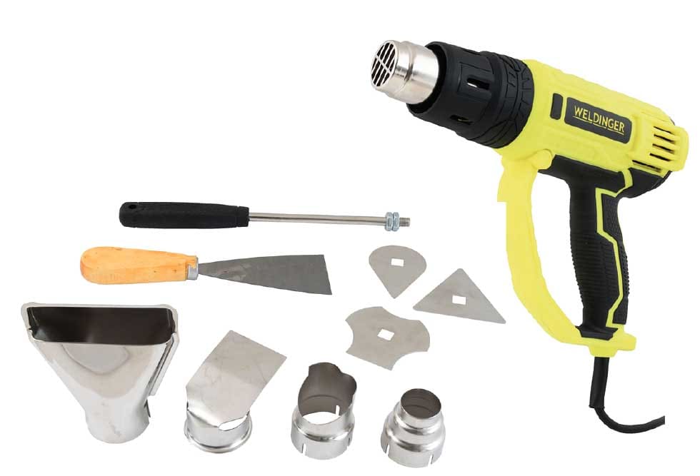 INTERCABLE SRL INR7183080 SET 9 PZ. PISTOLA AD ARIA CALDA HG1 - 60