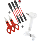 INTERCABLE SRL - INRAO2604 SET 6 GIRAVITI SLIM E 2 FORBICI F1 + ASC