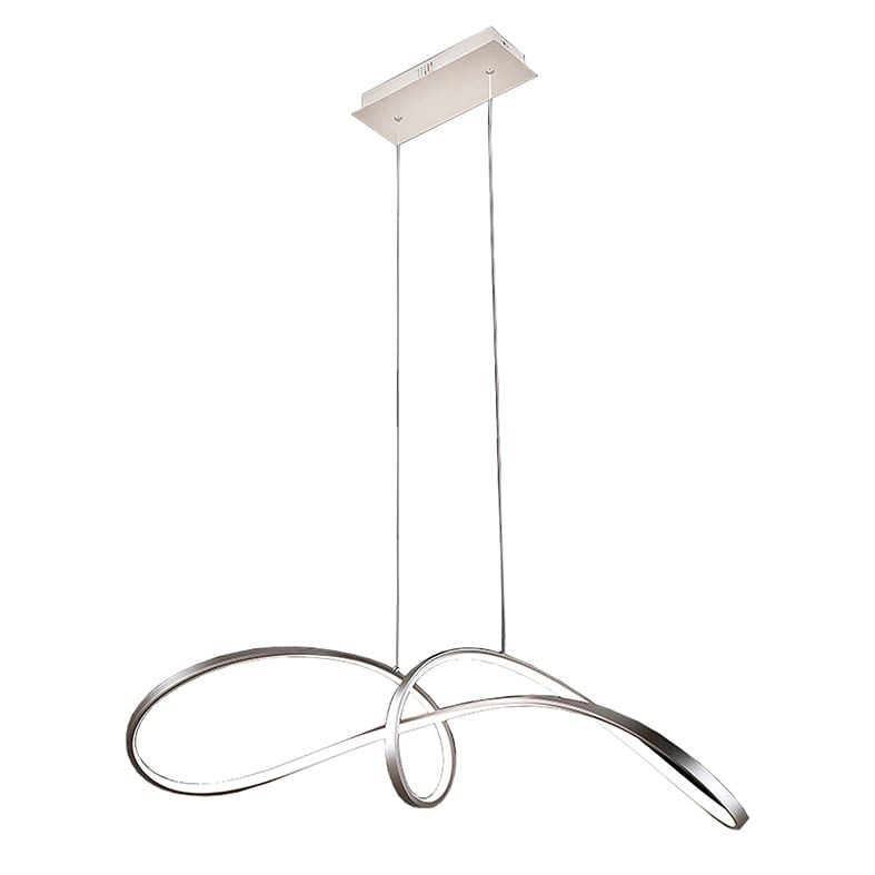 ROSSINI RSSINT003NS SOSPENSIONE NICHEL SATINATO LED 40W IP20