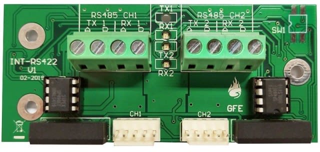 STS ELETTRONICA SRL - STSINT/RS422/P2P-D INTERFACCIA RS422 DOPPIA CONNESSIONE