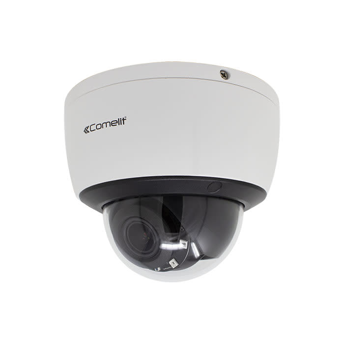 COMELIT GROUP SPA - COEIPDCAMS08ZA TELEC. IP MINIDOME 4K, 2.7-13.5MM, IR 40