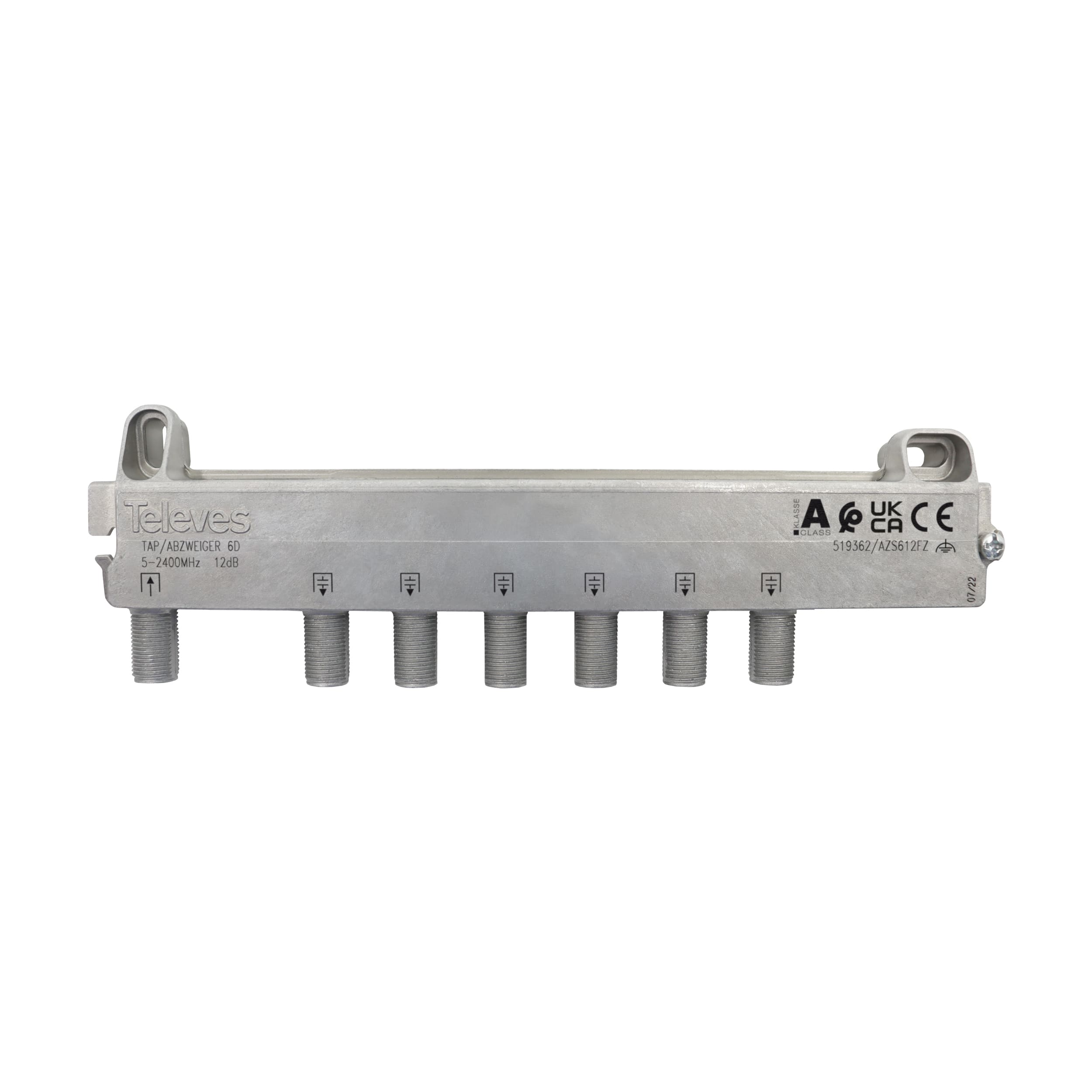 TELEVES ITALIA SRL - TVV519362 DERIVATORE 5?2400MHZ F 6VIE 12DB