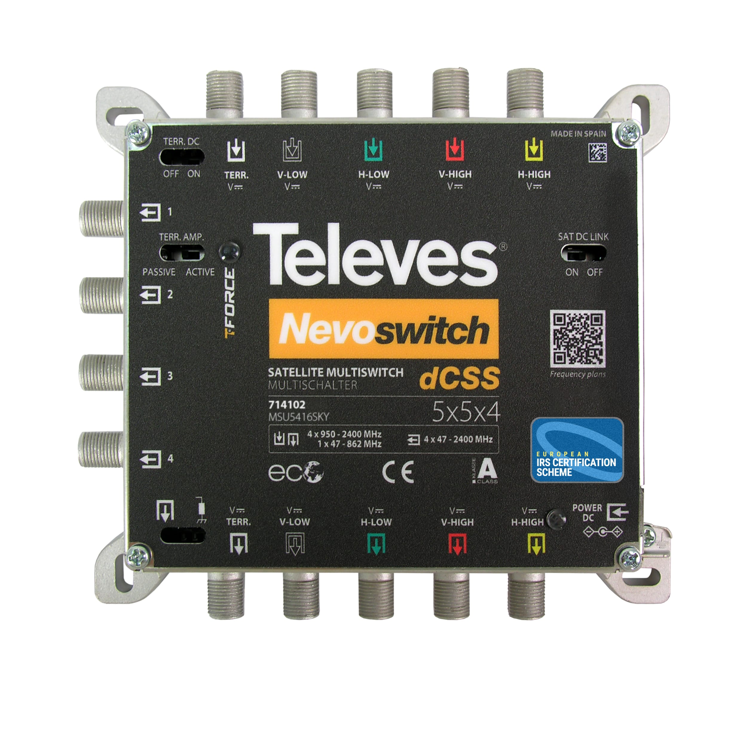 TELEVES ITALIA SRL TVV714102 NEVOSWITCH DCSS 5X5X4 TERM./CASC.