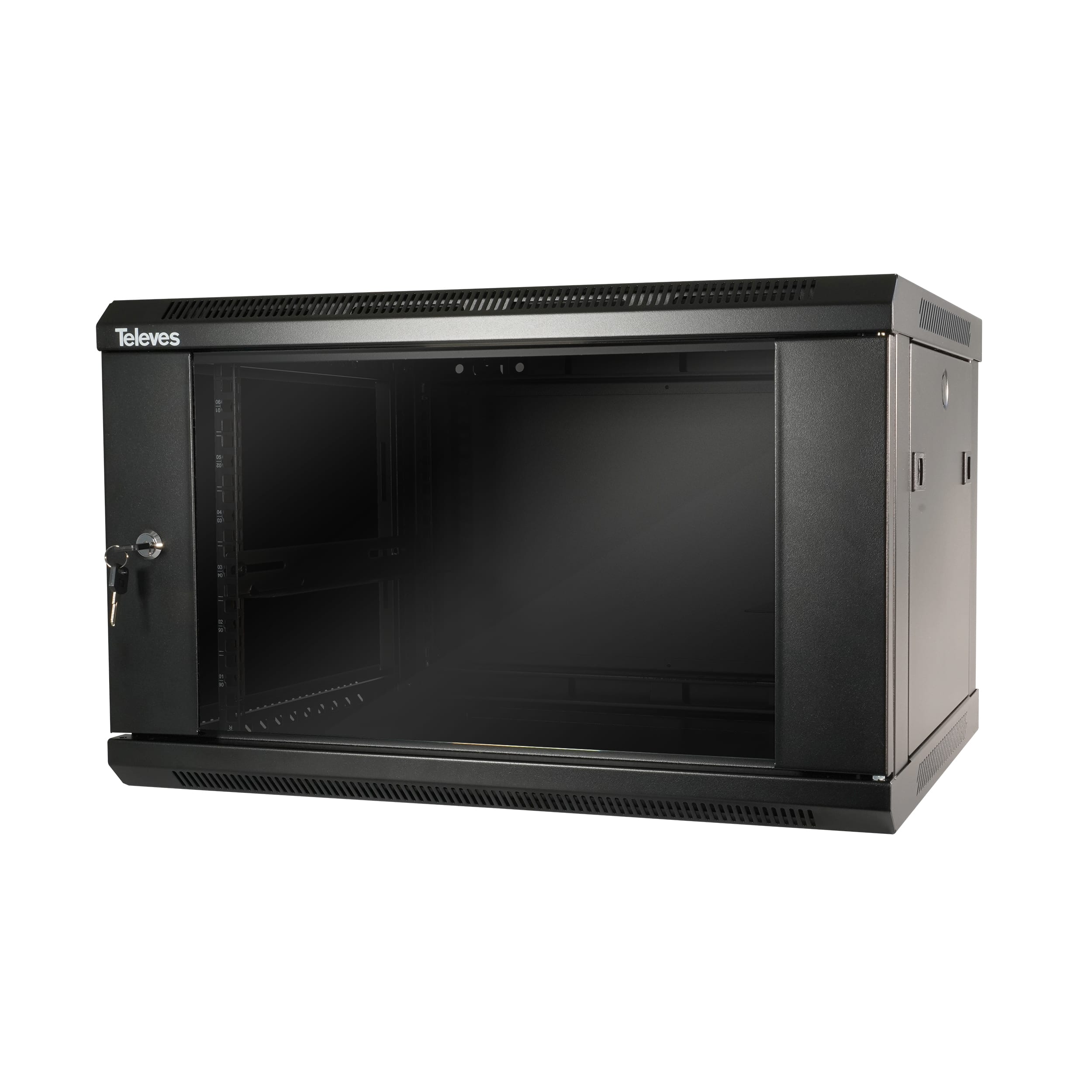 TELEVES ITALIA SRL TVV533106 RACK19 6+2U-600X450 PARETE/TERRA