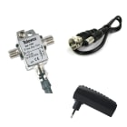 TELEVES ITALIA SRL - TVV732151 KIT: INIETTORE DC+ALIM.12V+ CAVO DC F-JA