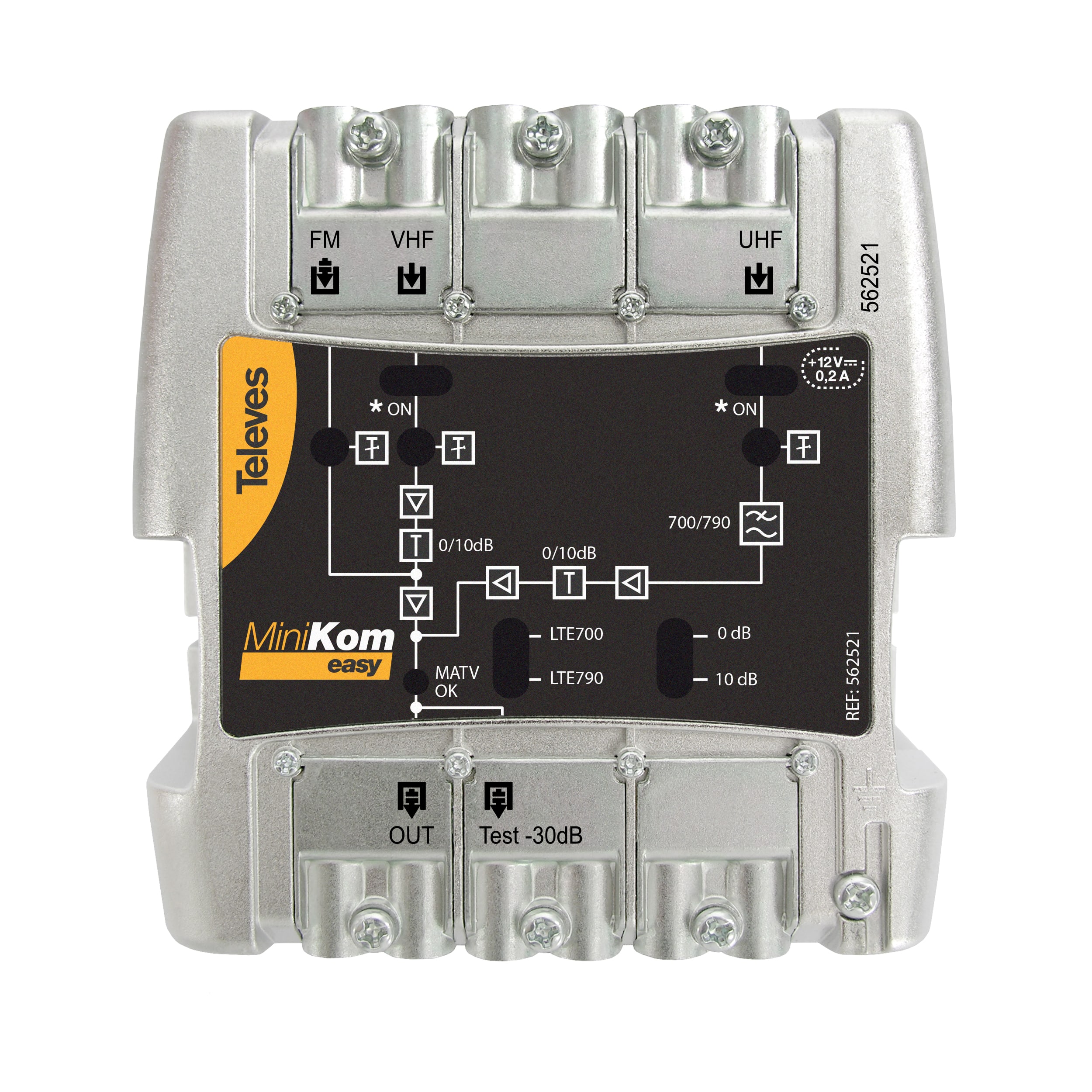 TELEVES ITALIA SRL - TVV562521 A.MNK 3I/1US EASYF FM-V-U 48/60