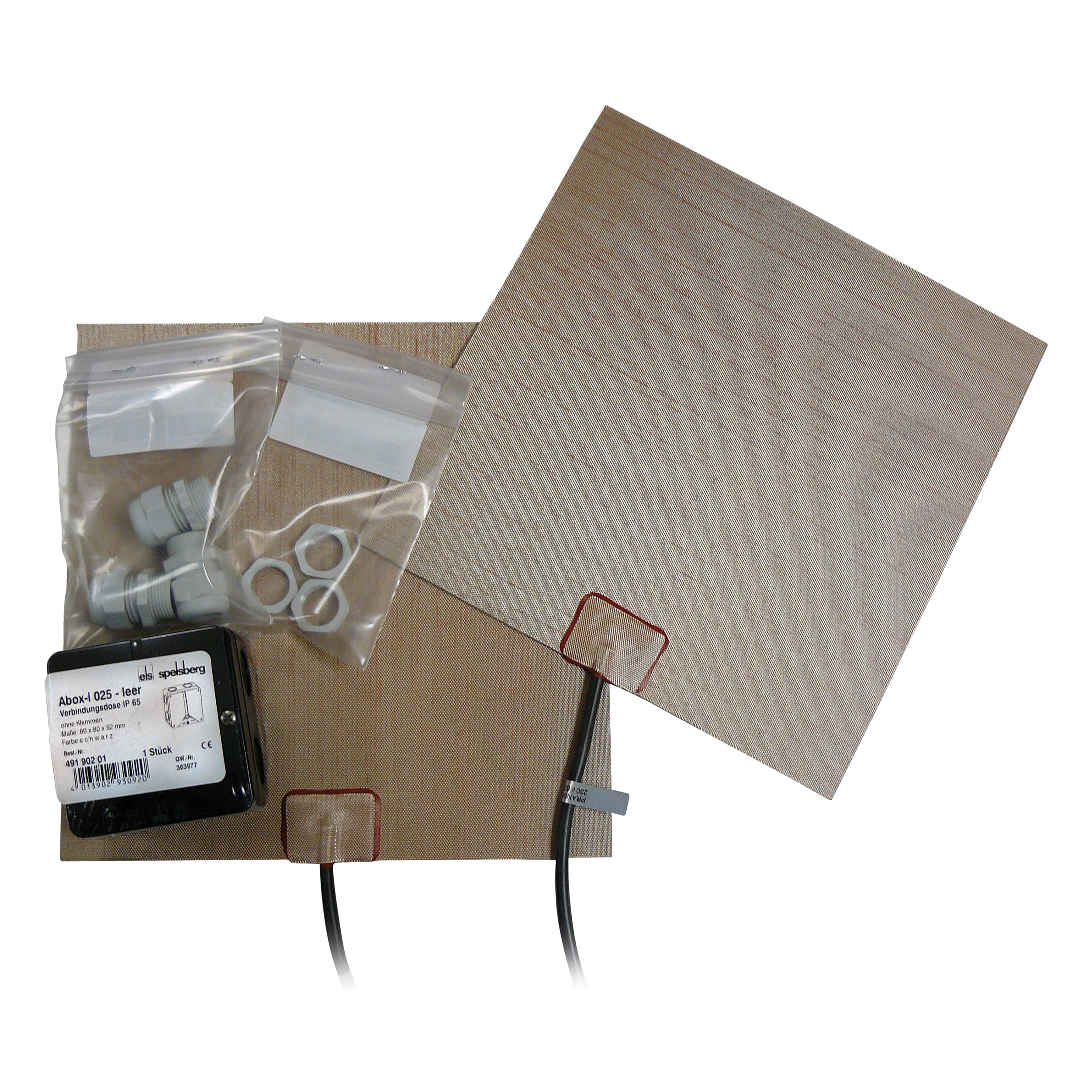 TELEVES ITALIA SRL - TVV799001 RISCALDA PARAB.250MM- 2 PANELLI 230VAC