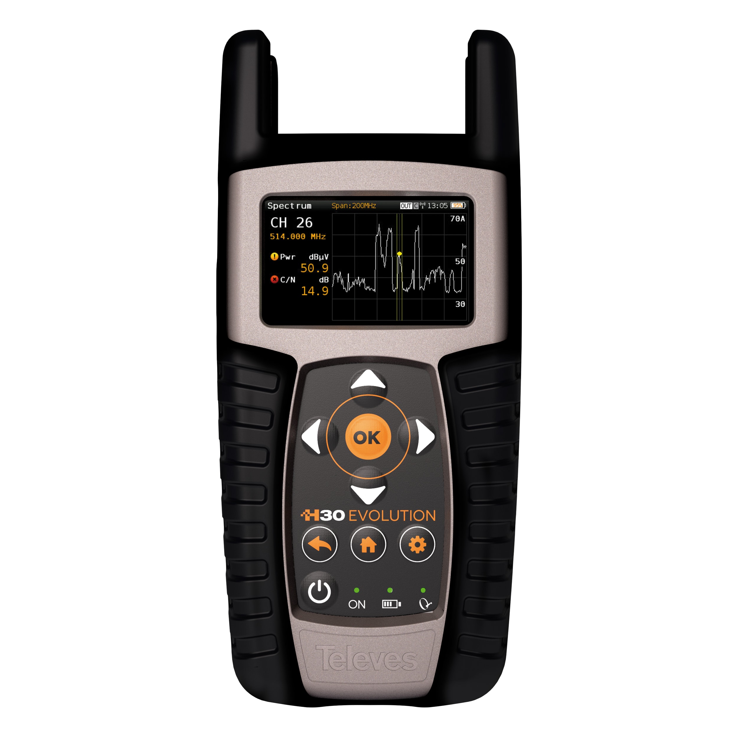 TELEVES ITALIA SRL - TVV593553 H30EVO+: DVB-S/S2 + DVB-T/T2+HEVC ON SCR