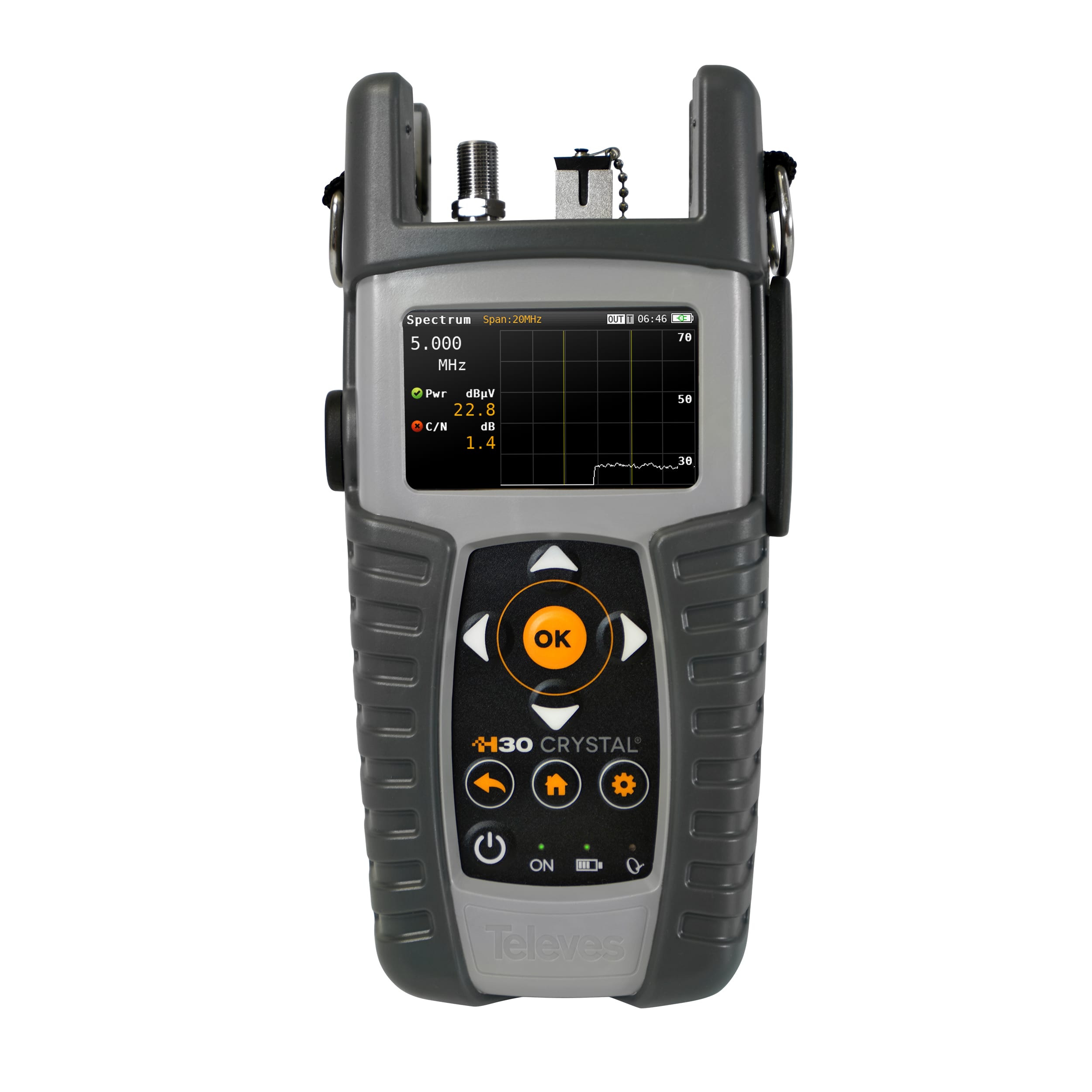 TELEVES ITALIA SRL - TVV593622 H30CRYSTAL FO SEL:DVB S/S2 + DVB-T/T2