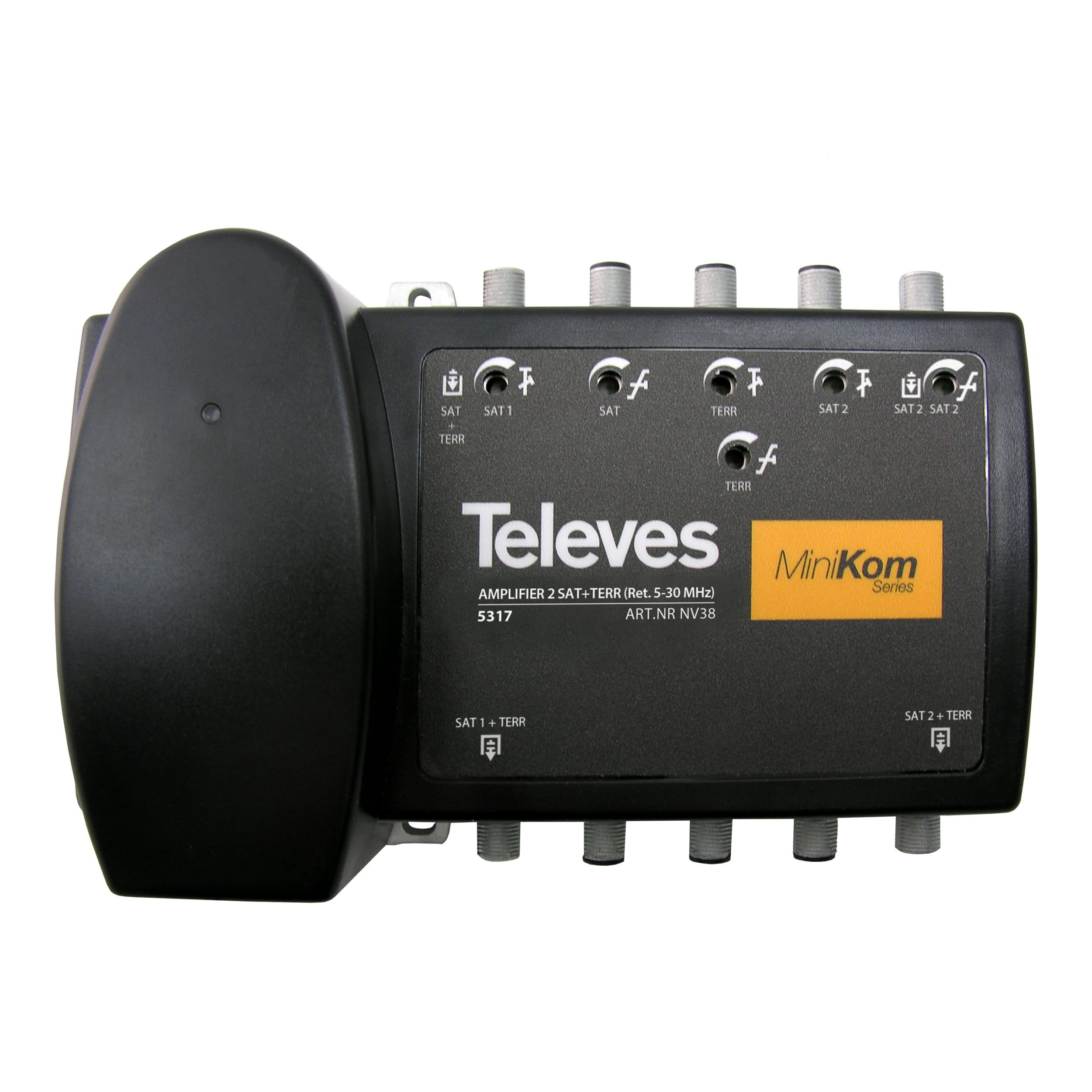 TELEVES ITALIA SRL - TVV5317 AMP.MINIKOM RIT+MATV+2IF F G(-5)/30..33/
