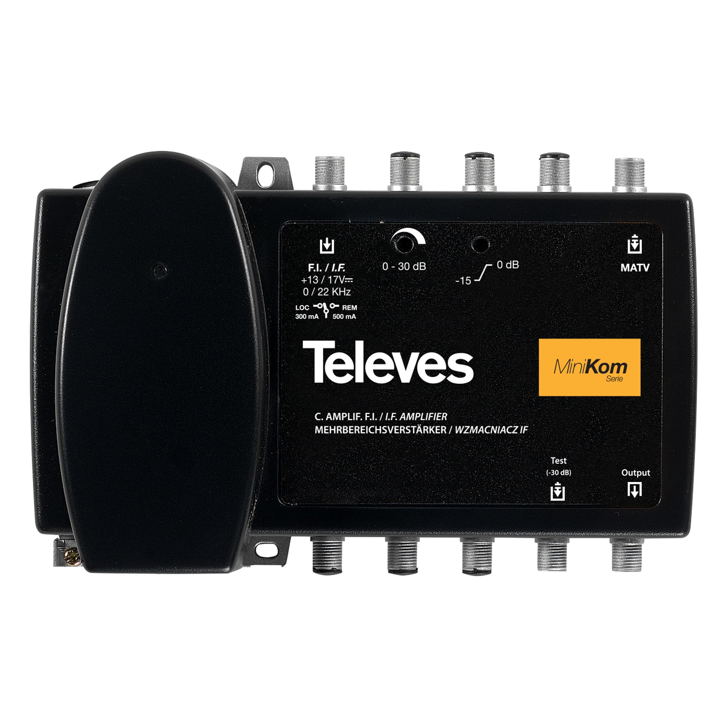 TELEVES ITALIA SRL TVV5363 AMP.MINIKOM IF F G35..45DB +MISCEL.MATV