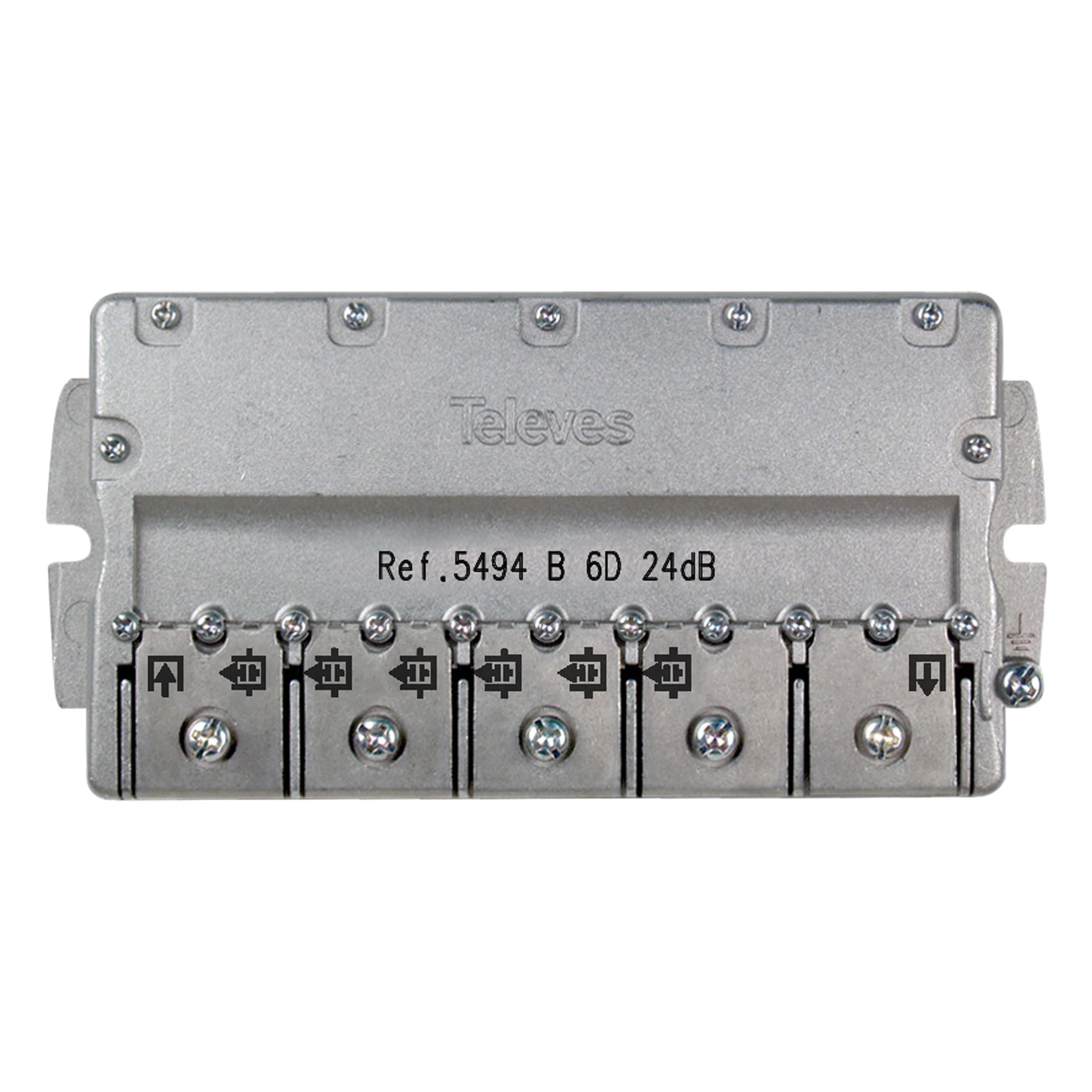 TELEVES ITALIA SRL - TVV5494 DERIVATORE 6 VIE -24DB