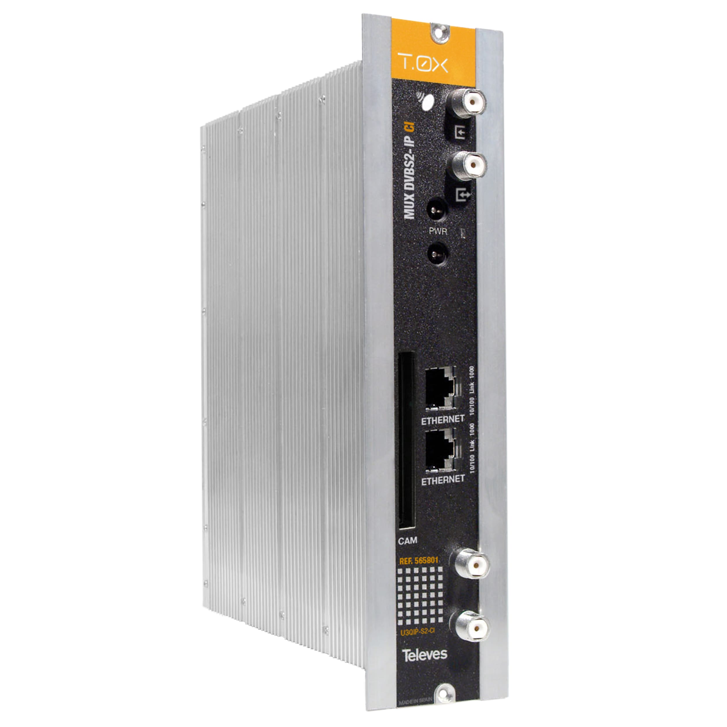 TELEVES ITALIA SRL - TVV565801 T.0X DVBS2-IP CI MUX