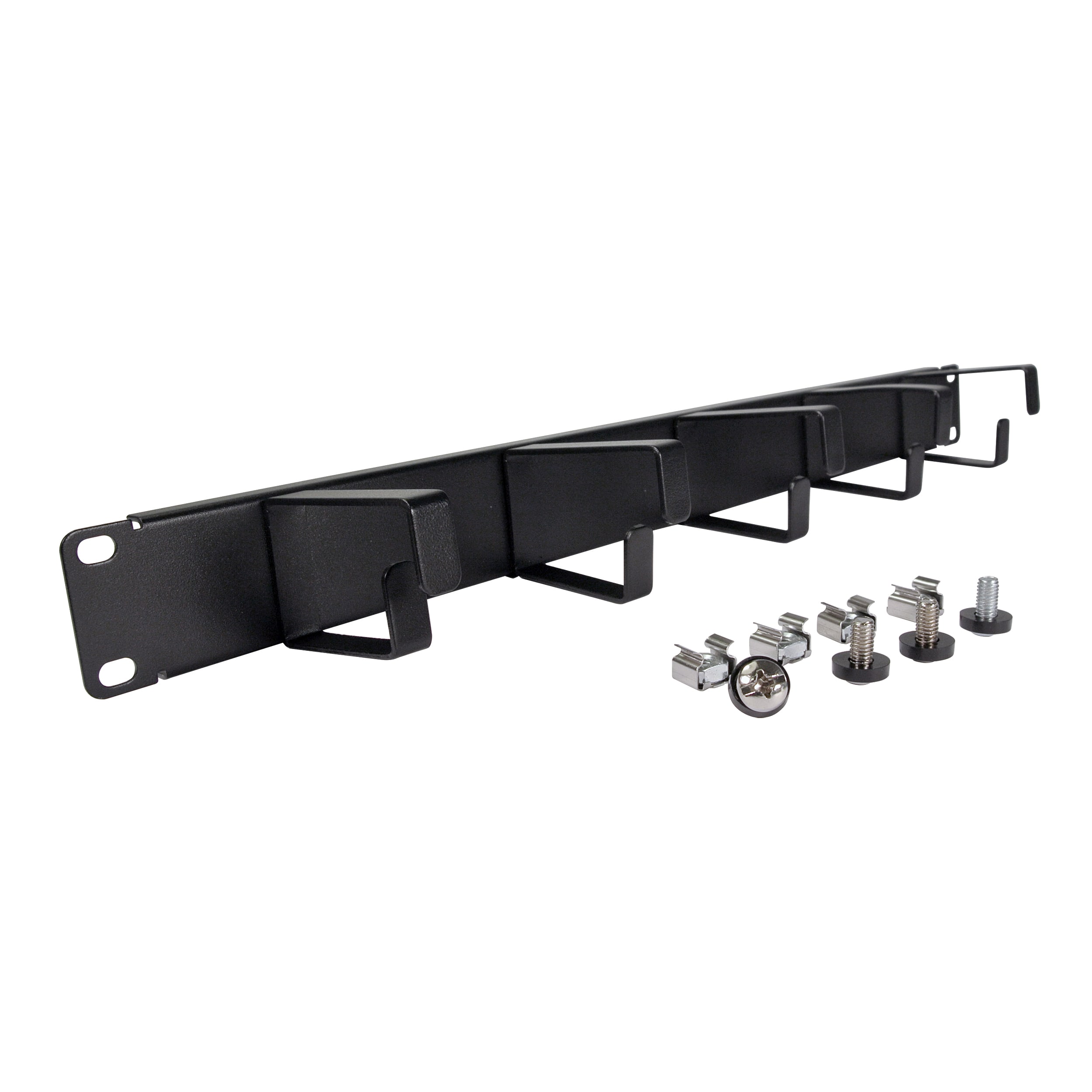TELEVES ITALIA SRL - TVV533158 PANNELLO PASSACAVI RACK 19 1U. 5 ANELLI