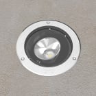 DISANO - DIS53042773 FLOOR 1687 28W CLD INOXLED AMBRA