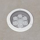 DISANO DIS53054000 FLOOR 1689 LED 16W RGBW CLD INOX