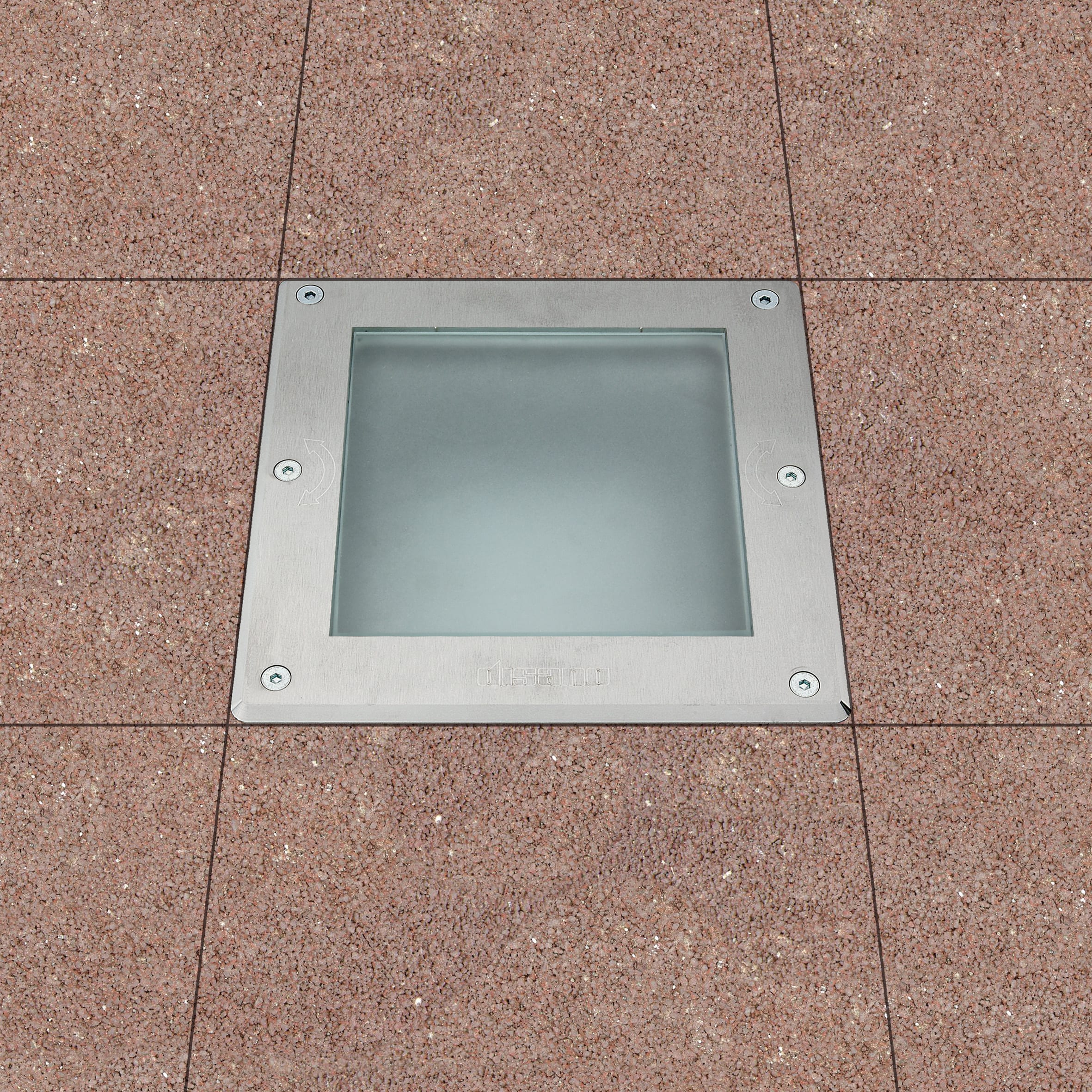 DISANO DIS53042000 MINIQUADRO 1822 LED 3W CLD INOX
