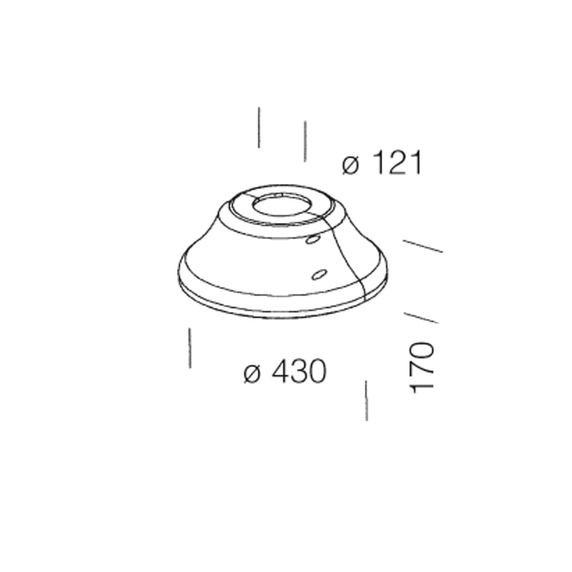 DISANO - DIS99132000 Copertura base palo