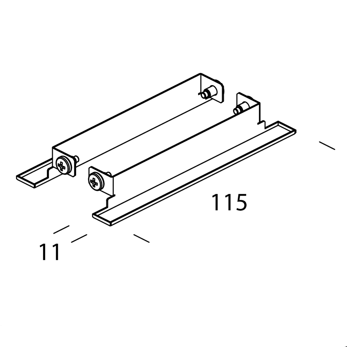 DISANO DIS99801400 TESTATA TERMINALE 224 BIANCO