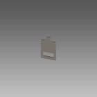 FOSNOVA FOS2296501000 STAFFA BINARIO MICRO T 9650 ACCIAIO