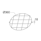 DISANO DIS99569800 GABBIA PROTEZIONE SATURNO 26 NERO