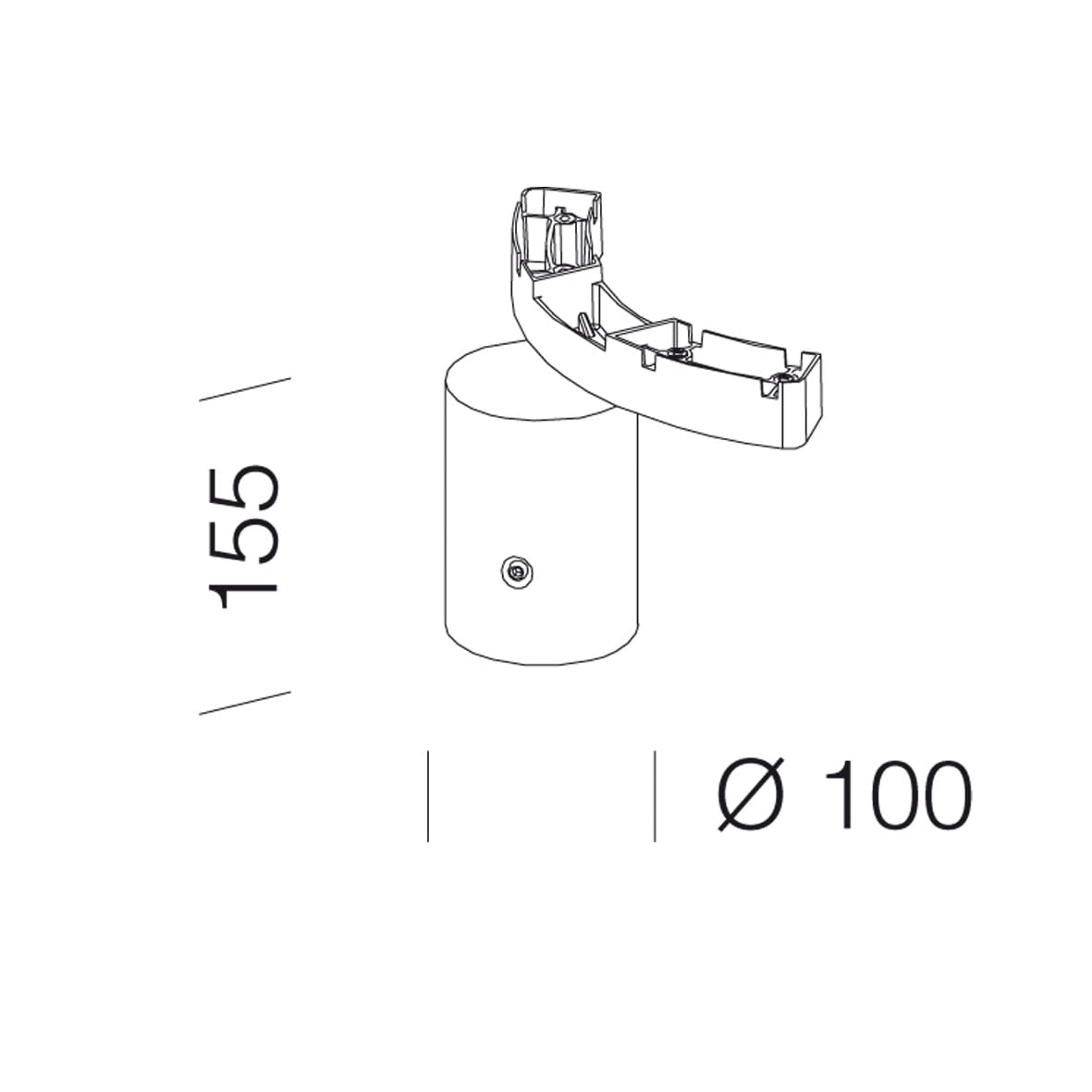 DISANO - DIS99802000 Attacco palo mono
