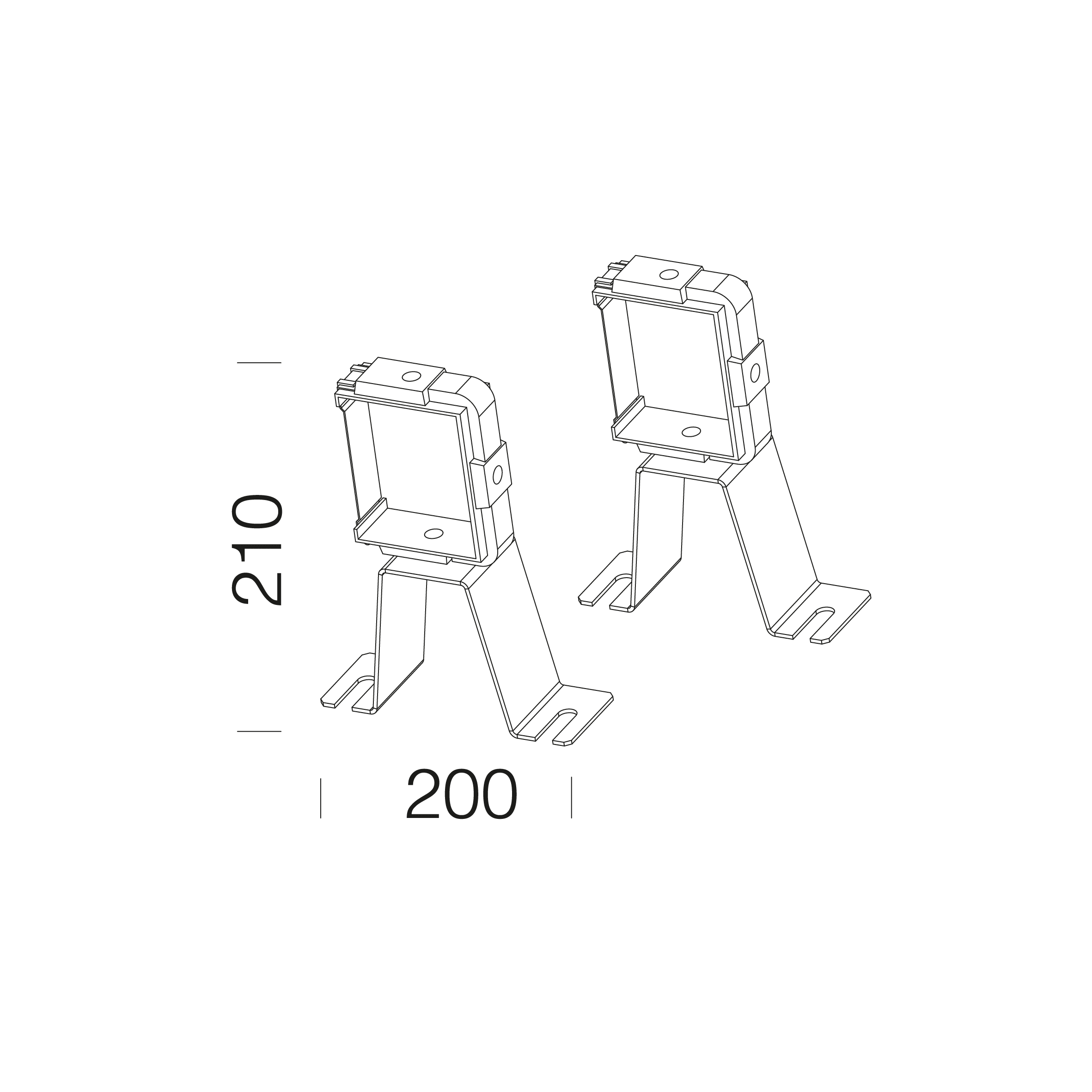 DISANO - DIS99570600 STAFFA PER BLINDOSBARRA 37 ANTRACITE