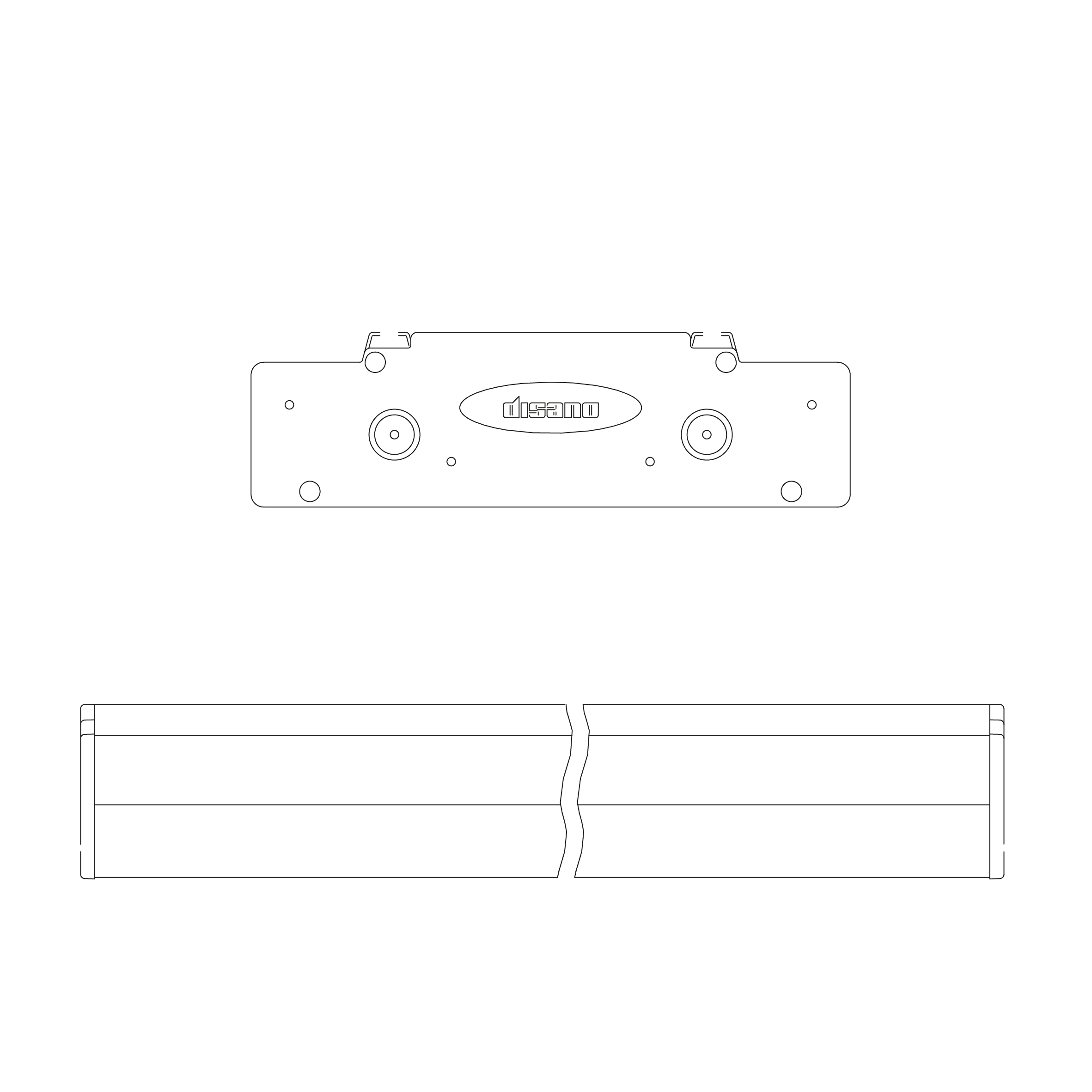 DISANO DIS14509000 MODULO S1 CHANNEL 395 28W BIANCO