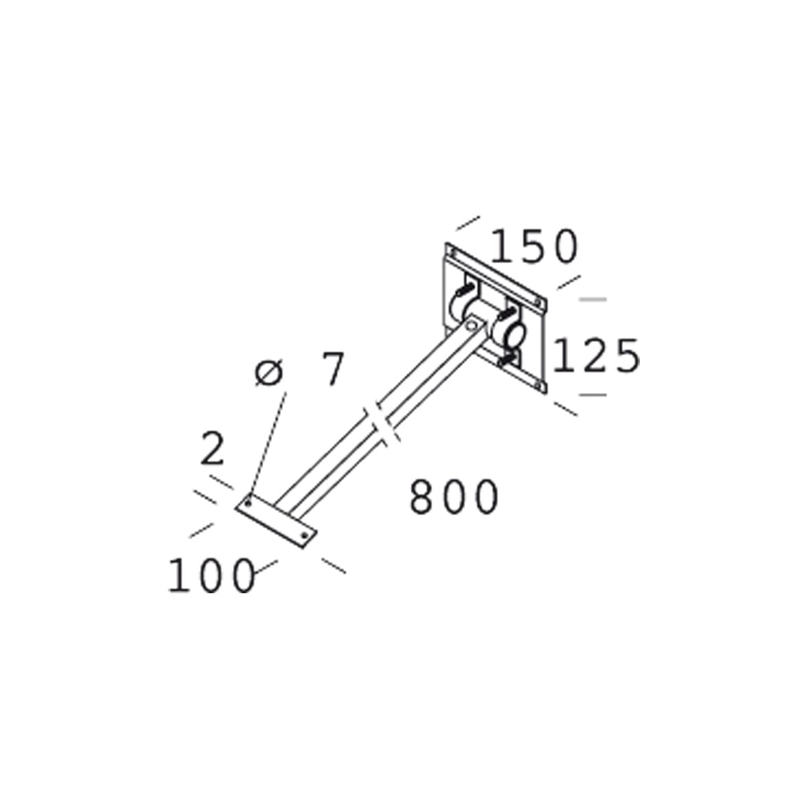 DISANO - DIS99550600 Braccio orientabile