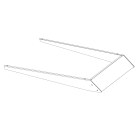 DISANO DIS99793400 CONVOGLIATORE CROMO 463 RAL7021