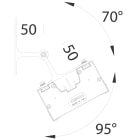 DISANO - DIS99819100 STAFFA ORIENTABILE 591 GREY