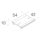 DISANO DIS13290600 SUPPORTO SEZIONATORE PER CANALE 6030 GRI