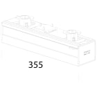 DISANO DIS99403900 COPERTURA SEZIONATORE 6624 BIANCO