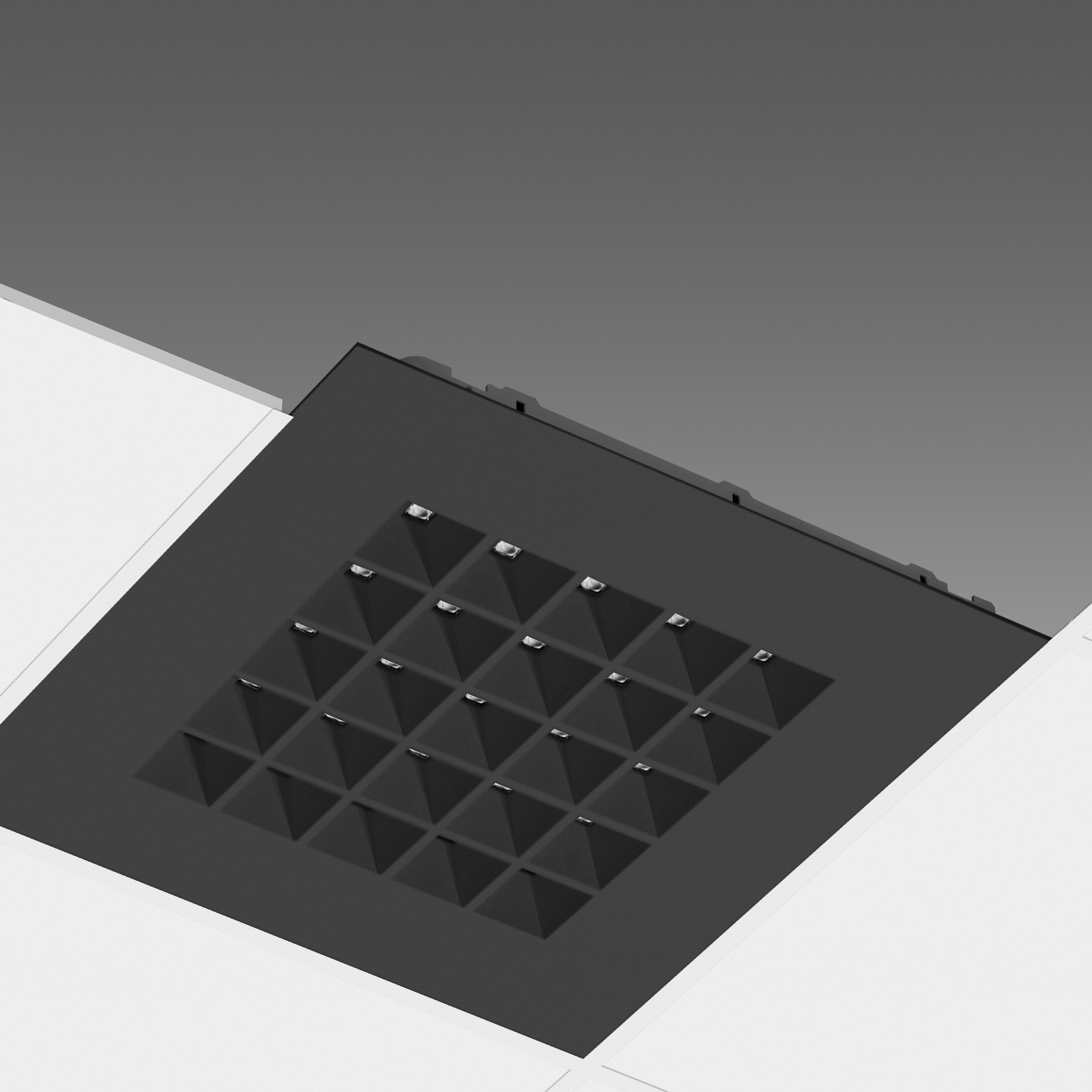 DISANO DIS15037100 COMFORT SQUARE 816 LED 21W CLD RAL9005