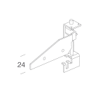 DISANO - DIS99802600 Staffa regolabile