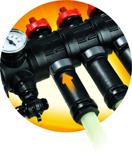 UNIDELTA SPA - UND6001020804001 COMBI BLOCK GIUNTO A PULSANTE PEX 17X2