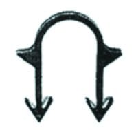 UNIDELTA SPA - UND6001050302001 CLIPS APPAREC.FISSATUBI D 16-20 MM