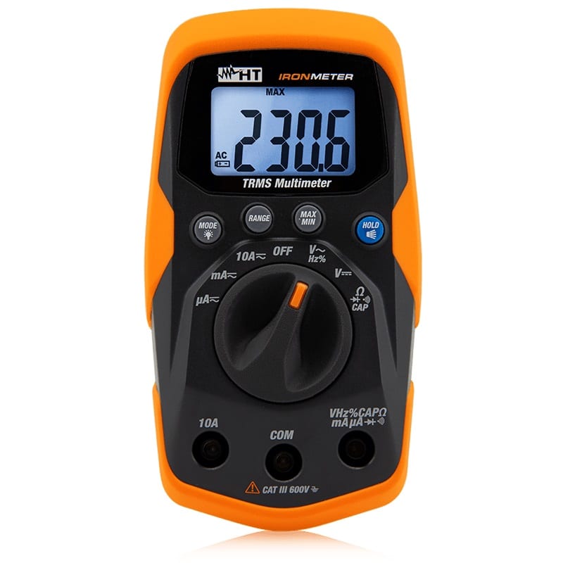HT ITALIA SRL HTIHR000005 IRONMETER MULTIMETRO 4000PT TRMS CATIII+