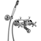 RUBINETTERIA PAFFONI - PFFIRV024CR GRUPPO VASCA CON SET DOCCIA E SUPPORTO S
