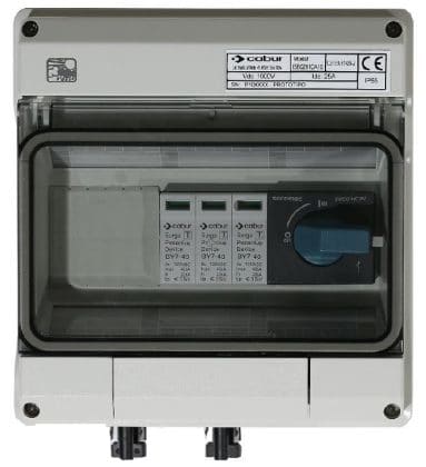 CABUR SRL CBRISB0101CA10 ISB0101CA10 QUADRO DC 1 IN 1 OUT 1000V
