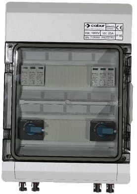 CABUR SRL CBRISB0202CA10 ISB0202CA10 QUADRO DC 2 IN 2 OUT 1000V