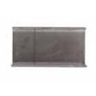 CABUR SRL - CBRISFIXSPAZ38T STAFFA TERMINALE IN ACCIAIO PER 38 MM