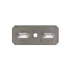 CABUR SRL CBRISFIXSPAZI PIASTRA INTERMEDIA IN ACCIAIO INOX