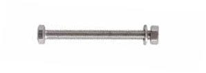 CABUR SRL - CBRISFIXVTAZ70 VITE + DADO + ROND. M6 IN ACCIAIO 70 MM