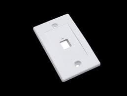ITEM IT230125 PLACCA UNIVERSALE 1 USCITA PER SCATOLE 5