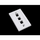 ITEM IT230127 PLACCA UNIVERSALE 3 USCITA PER SCATOLE 5