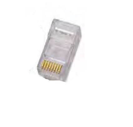 ITEM IT260151 PLUG U/UTP 8/8C. RJ45 CAT. 6